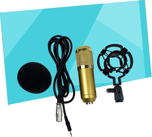 FAVOMOTO Capacitor Microphone Double-Layer Mesh Design High Sensitivity XLR Connector for Recording in Saudi Arabia