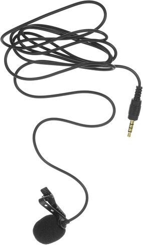 HOMSFOU Lavalier Microphone for Phone Clip Lapel Mic for Video Recording Compatible Smartphones and Tablets Design for Interviews Podcasts and Lectures in Saudi Arabia