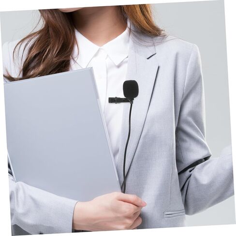 HOMSFOU Lavalier Microphone for Phone Clip Lapel Mic for Video Recording Compatible Smartphones and Tablets Design for Interviews Podcasts and Lectures in Saudi Arabia