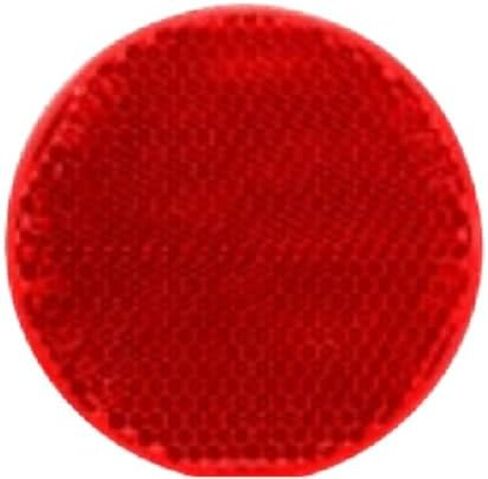 UBLights MTRF2001R - Round 2.1875" Red Adhesive Backed Reflector - 1EA in Saudi Arabia