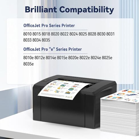 AURASKY 910XL حبر خراطيش البديل لـ 910 XL CARTRIDGES COMBO Pack ، يعمل مع OfficeJet Pro 8025E 8035E 8015E 8022E 8028E 8025 8035 8010 8020 8022 PRINTER (Black ، Cyan ، Magenta ، Yellow)) in Kuwait