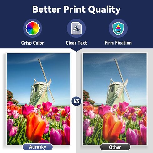 AURASKY 910XL حبر خراطيش البديل لـ 910 XL CARTRIDGES COMBO Pack ، يعمل مع OfficeJet Pro 8025E 8035E 8015E 8022E 8028E 8025 8035 8010 8020 8022 PRINTER (Black ، Cyan ، Magenta ، Yellow)) in Kuwait