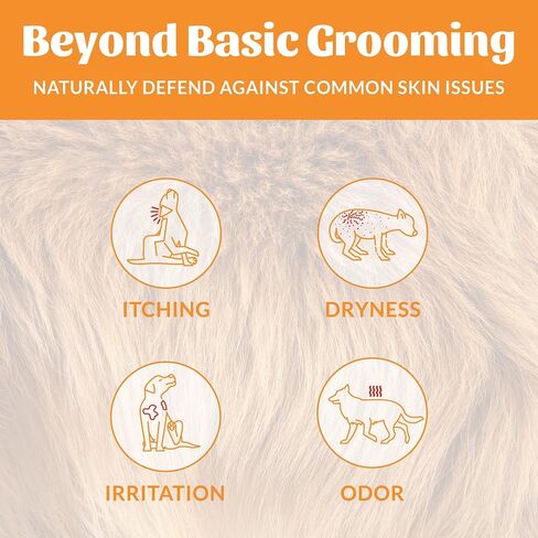 SKOUT'S HONOR: Probiotic Deodorizer With Avocado Oil Hydrates and Deodorizes Fur, Supports Pet’s Natural Defenses, PH-Balanced, Sulfate Free - Honeysuckle, 8 oz. in Saudi Arabia
