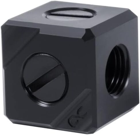 Alphacool Eiszapfen G1/4" 5-way Multi-Port Block Fitting, Acetal in Saudi Arabia