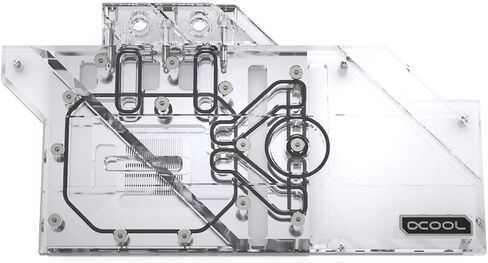 Alphacool eisblock aurora gpx-a gpu block for amd radeon rx 5700 xt asrock taichi x8 8g oc ، plexi in Saudi Arabia