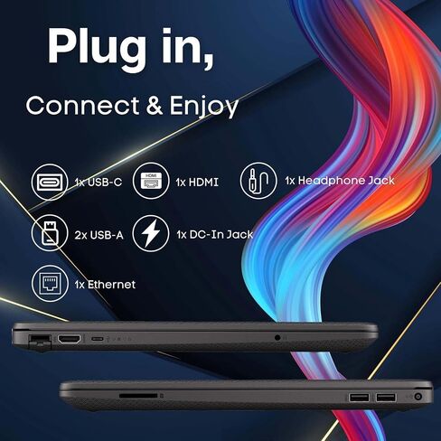 HP 255 G9 15.6 "FHD Laptop ، 6-core AMD CPU (Beats I7-1165G7 في تعدد المهام) ، ذاكرة الوصول العشوائي 32GB ، 1TB PCIE SSD ، Windows 11 Pro مع MS Office ، من أجل العمل والطالب in Saudi Arabia