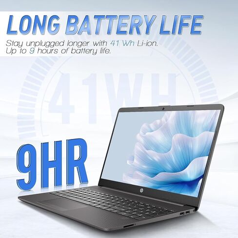 HP 255 G9 15.6 "FHD Laptop ، 6-core AMD CPU (Beats I7-1165G7 في تعدد المهام) ، ذاكرة الوصول العشوائي 32GB ، 1TB PCIE SSD ، Windows 11 Pro مع MS Office ، من أجل العمل والطالب in Saudi Arabia