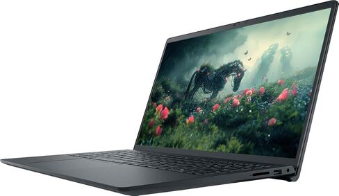 Dell Inspiron 15 Business Labstop Computer ، 15.6 "شاشة تعمل باللمس FHD LED ، معالج Intel Core I5-1235U ، Windows 11 Pro Labtop 32GB RAM 1TB SSD ، Microsoft Office Lifetime Suite ، Carbon Black in Kuwait