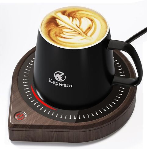 جهاز تسخين كوب القهوة مع 3 إعدادات لدرجة الحرارة، ومؤقت 2-12 وجهاز تشغيل/إيقاف تلقائي لتدفئة كوب القهوة بالجاذبية للمكتب، وشمعة ذكية ولوحة تسخين القهوة لتسخين الحليب والشاي والشموع in Kuwait