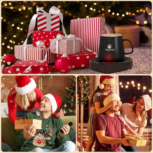 جهاز تسخين كوب القهوة مع 3 إعدادات لدرجة الحرارة، ومؤقت 2-12 وجهاز تشغيل/إيقاف تلقائي لتدفئة كوب القهوة بالجاذبية للمكتب، وشمعة ذكية ولوحة تسخين القهوة لتسخين الحليب والشاي والشموع in Kuwait