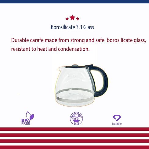 5 Cup Coffee Pot Replacement Compatible for Mr Coffee BVMC-PC05BL2,BVMC-SC05BL, Goumia 5cup coffee maker. Compatible for Hamilton Beach 5 cup coffee maker !Not Fit ALL Mr coffee 5 cup, pls see detail in Saudi Arabia