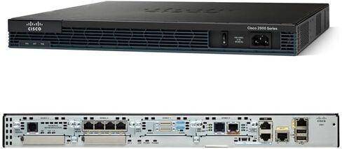 Cisco Cisco2901 -Sec/K9 2901 جهاز التوجيه المتكامل للخدمات - 1x وحدة خدمات ، 4x HWIC ، 2x compactflas (متجدد) in Saudi Arabia