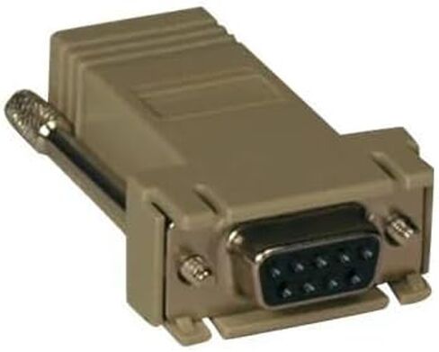 TRIPP LITE B090-A9F المحول التسلسلي المعياري RJ45 أنثى إلى كبل خادم وحدة التحكم في الإناث DB9 ، Beige ، Thumbscrews ، ROHS ، إدارة وحدة التحكم ، الحزمة السحابية المسبقة قبل تكوينها (حزمة واحدة) in Kuwait