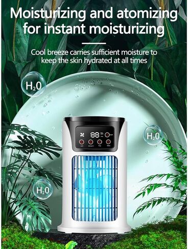 Refrigerator Household Dormitory Student Desktop Fan, Small Wind Large Office USB Refrigeration Fan, 1-6 speed wind power, Low noise in Kuwait