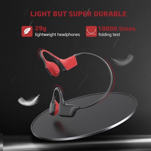سماعات توصيل العظام Bluetooth ، سماعات الأذن المفتوحة اللاسلكية Red01 in Saudi Arabia