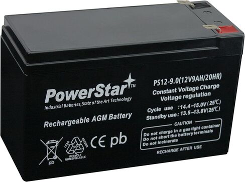 PowerStar Replacement 12V 9Ah Battery kit for Compatible with APC RBC33 in Saudi Arabia