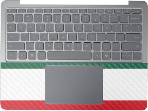الجلد المحمول من ألياف الكربون المتوافقة مع Microsoft Surface Laptop 8 13 "(2025) - العلم المكسيكي - غطاء ملصق واقي فينيل 3M - سهلة التطبيق | مصنوعة في الولايات المتحدة الأمريكية بواسطة Mayyskins in Saudi Arabia