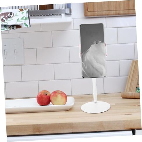 DOITOOL 1pc Tablet Holder for Multi-Functional Phone Support Stand White Shockproof Design for Tablets and Phones for Desks and Study Areas in Kuwait