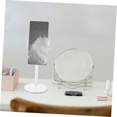 DOITOOL 1pc Tablet Holder for Multi-Functional Phone Support Stand White Shockproof Design for Tablets and Phones for Desks and Study Areas in Kuwait