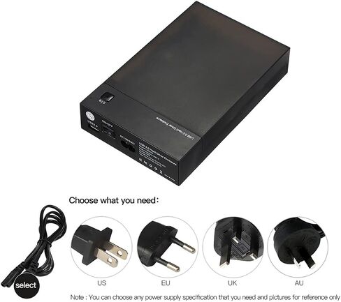 USB 3.0 2.5 "3.5" حاوية HDD Portable SSD HDD دعم UASP OTB واحد لمس in Kuwait