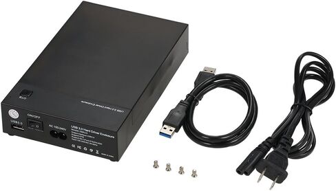 USB 3.0 2.5 "3.5" حاوية HDD Portable SSD HDD دعم UASP OTB واحد لمس in Kuwait