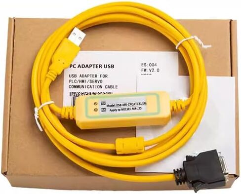 USB-MR-CPCATCBL3M بيانات الاتصالات القابلة للتطبيق تنزيل كبل كبل Servo MR-J2S/J2 كابل التصحيح عالي السرعة ونموذج مستقر FT232RL مقابس مصنفة من الذهب الأصفر 3 متر in Saudi Arabia