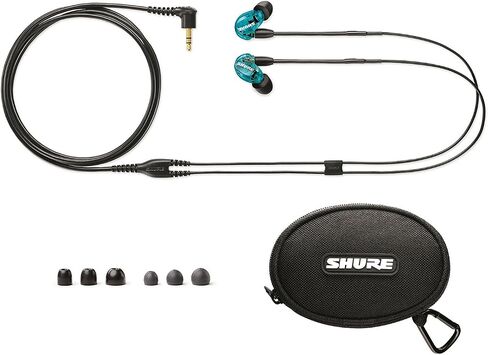 SHURE SOUND عزل سماعات الأذن SE215 خاص الطبعة محول الرسومات Lucent Blue SE215SPE-A in Saudi Arabia