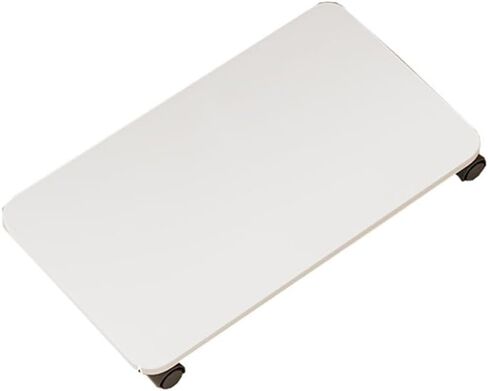 حامل وحدة المعالجة المركزية CPU CPU حامل وحدة المعالجة المركزية تحت مكتب Tower Tower Stand Mobile PC Stand مع 4 عجلات العجلات لإكسسوارات كمبيوتر مكتب الألعاب (أبيض) in Saudi Arabia