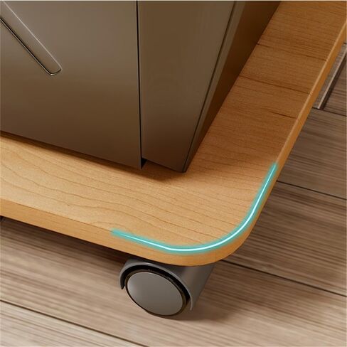 حامل وحدة المعالجة المركزية CPU CPU حامل وحدة المعالجة المركزية تحت مكتب Tower Tower Stand Mobile PC Stand مع 4 عجلات العجلات لإكسسوارات كمبيوتر مكتب الألعاب (أبيض) in Saudi Arabia