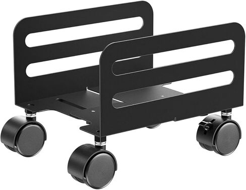 حامل كمبيوتر CPU Stand PC ، برج الكمبيوتر الشخصي و CPU حامل ، حامل للكمبيوتر الشخصي القابل للتعديل والهاتف المحمول مع عجلات ، عرض قابل للتعديل in Saudi Arabia