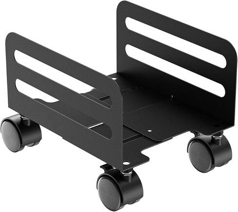 حامل كمبيوتر CPU Stand PC ، برج الكمبيوتر الشخصي و CPU حامل ، حامل للكمبيوتر الشخصي القابل للتعديل والهاتف المحمول مع عجلات ، عرض قابل للتعديل in Saudi Arabia