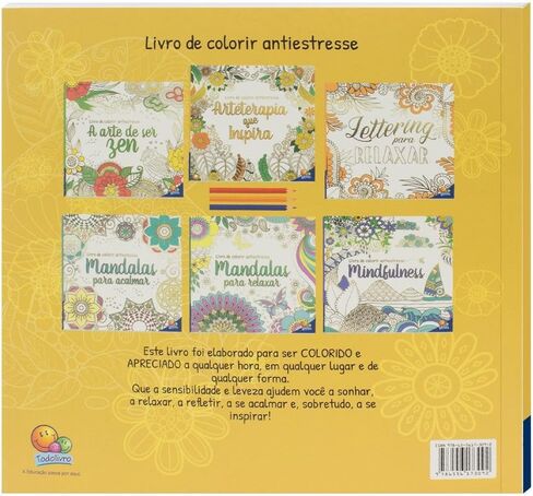Livro de Colorir Antiestresse: Arteterapia Que Inspira in Kuwait