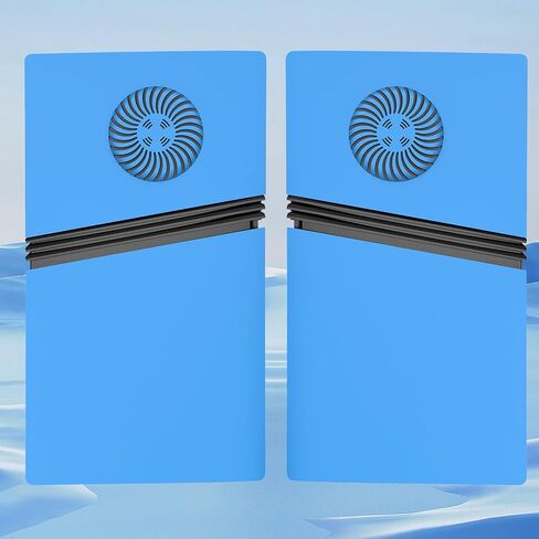 Cover Plates with Cooling Vents for PS5 Pro Digital Edition, Matte Faceplate Compatible with PlayStation 5 Pro Console Protective Replacement Face Plates Panels (Starlight Blue) in Kuwait