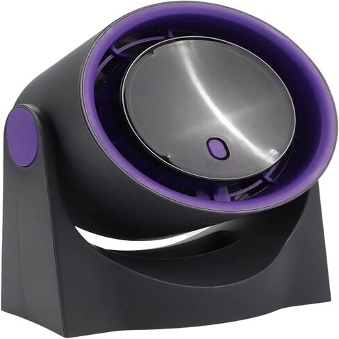 مروحة متداولة مصغرة مع USB شحن السرعة الرقمية التحكم في التشغيل الهادئ للاستخدام في الهواء الطلق الداخلي (قهوة الحليب) in Kuwait