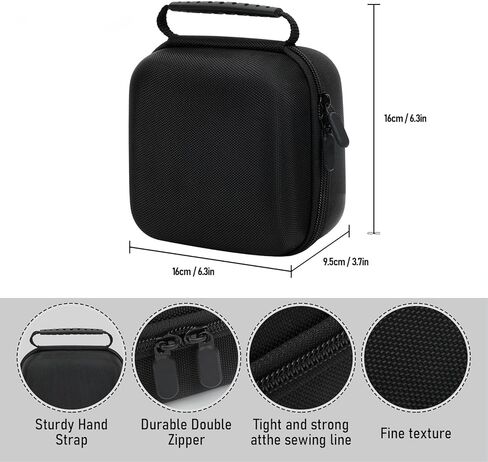 Fosa Mini Desktop Computer Case Hard Case ، حقيبة تخزين وقائية لـ OS X Mini 2024 مع رقاقة M4 أو M4 Pro ، Prock Proof Eva Pouch in Kuwait