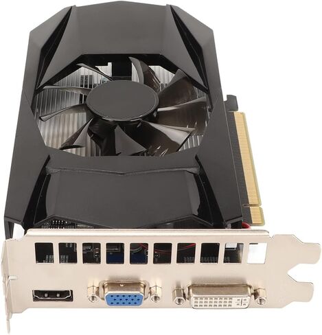 ZJchao High Performance Hd7670 4Gb Gddr5 Graphics Card with 128Bit Core Frequency Video Graphics Card Design Single Fan Cooling System Computer Graphics Cards for Gaming Pc in Saudi Arabia