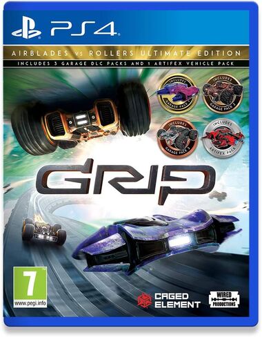 Grip: Combat Racing - Rollers Vs Airblades Ultimate Edition (PlayStation 4) (PS4) in Kuwait