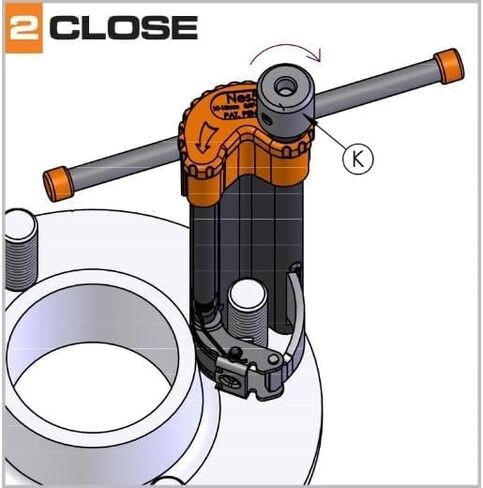 Anglo American Enterprises Corp. NES-NES5 Tight Space Thread Restorer Tool in Saudi Arabia