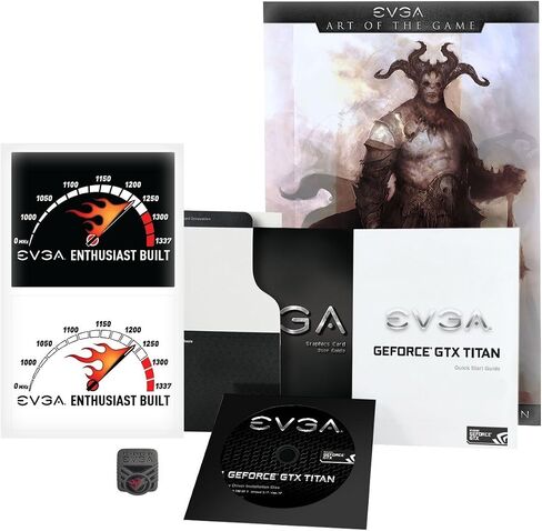 Evga Geforce GTX Titan Black 06G-P4-3790-KR (متجدد) in Saudi Arabia