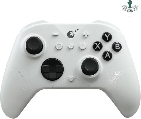 GuliKit ES PRO Wireless PC Gaming Controller for Switch 1/2, Windows/Android/Mac/Steam Deck with 3.25ms Low Latency, Magnetic TMR Joysticks, Switch1/2 Wake-Up, Tactile Switch D-pad - Black in Saudi Arabia