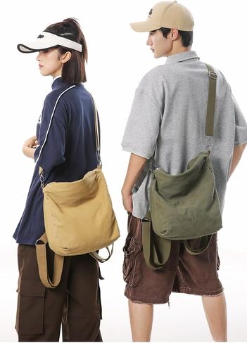 Grunge Hippie Boho Backpack Date Canvas Daypack Daypack College Vintage Vintage Travel Rucksack for Women Men (Yellow) in Kuwait