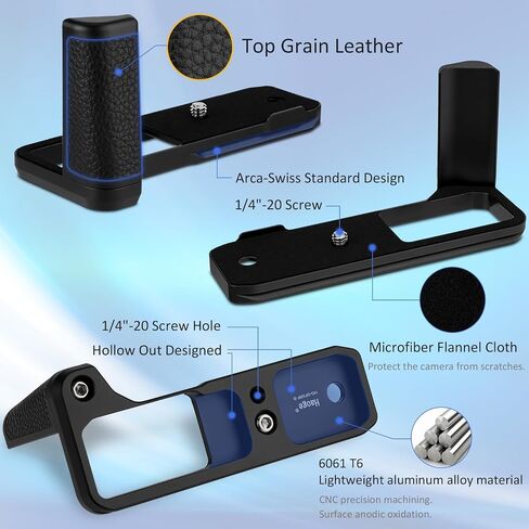 Haoge Handgrip for Fujifilm GFX100RF Camera Body BODY LAST in Saudi Arabia