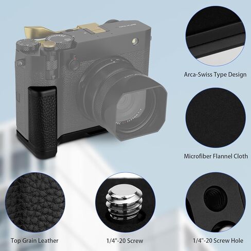 Haoge Handgrip for Fujifilm GFX100RF Camera Body BODY LAST in Saudi Arabia