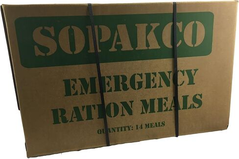 حالة من 14 Sopakco Sure -Pak Mre تقلص وجبات الحصص الطارئة الصوديوم - جاهزة لتناول مصنع مختومة ومختومة in Saudi Arabia
