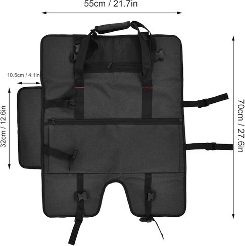 Monitor Carrying Bag, 70x55cm/27.6x21.7in Home Computer Protective Carrying Case Shockproof Computer Monitor Dust Covers for 24in LCD Screens in Saudi Arabia
