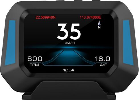 شاشة رأس للسيارات وسيارة شاشة HUD ومقياس السرعة وشاشة OBD و GPS ، تعمل لجميع السيارات in Saudi Arabia