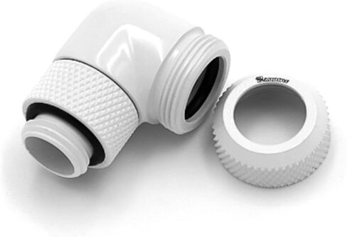 Barrow G1/4" to 12mm Multi-Link Fitting, 90 Degree Rotary, White in Saudi Arabia