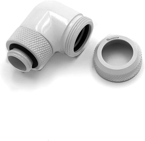 Barrow G1/4" to 14mm Multi-Link Fitting, 90 Degree Rotary, White in Saudi Arabia