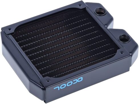 Alphacool Nexxxos ST30 Full Copper Clafiator120 ، 120 مم × 1 ، مروحة واحدة ، أسود in Saudi Arabia