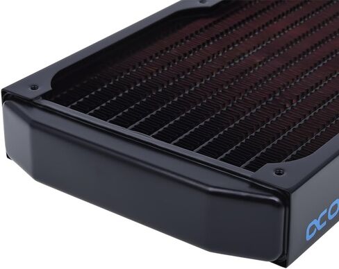 Alphacool Nexxxos ST30 Full Copper Clafiator120 ، 120 مم × 1 ، مروحة واحدة ، أسود in Saudi Arabia
